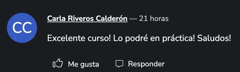 Resultado de estudiante